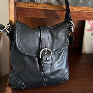 Vintage Coach Soho Buckle Shoulder Bag